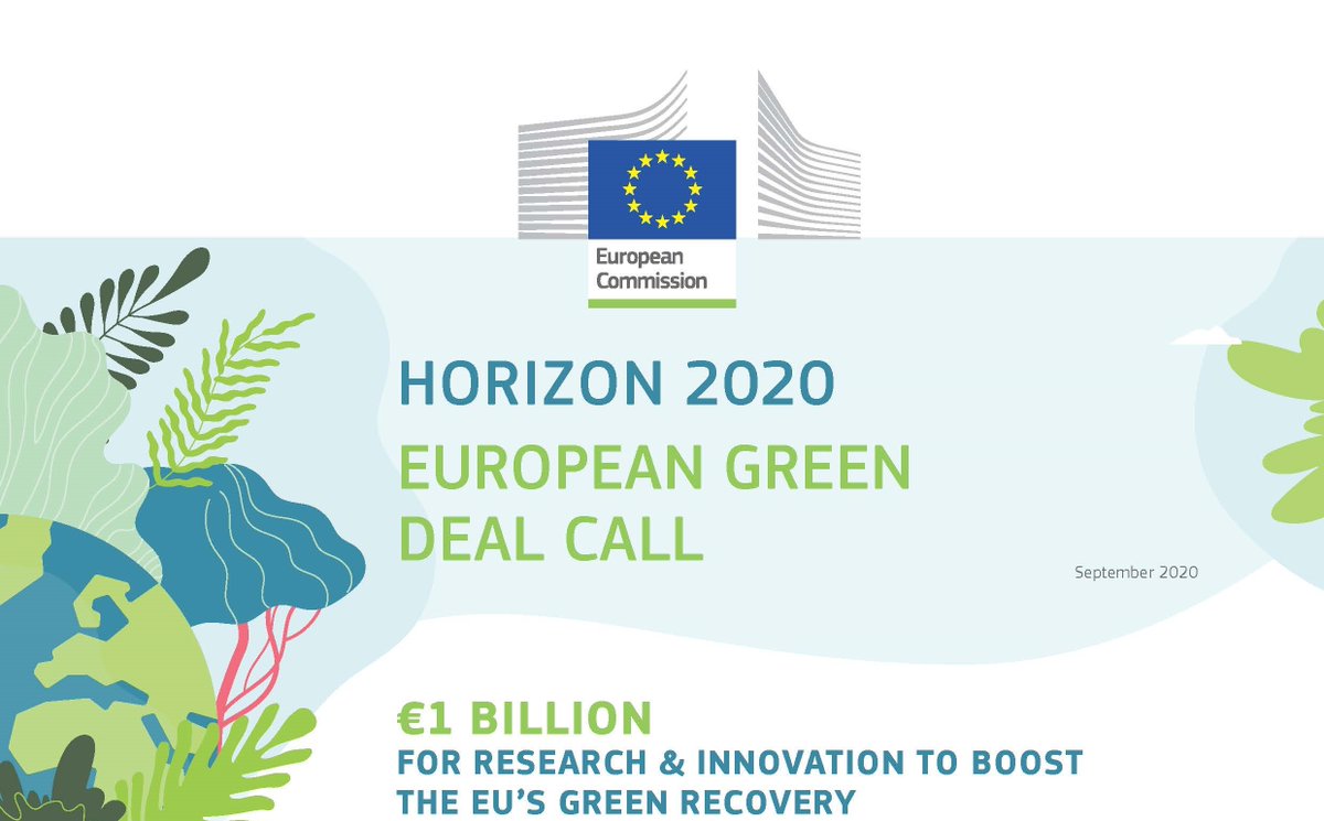 La Commissione europea ha lanciato un nuovo bando da 1 miliardo di euro per progetti di ricerca e innovazione che rispondano alla crisi climatica e contribuiscano a proteggere gli ecosistemi e la biodiversità unici in Europa.
Leggi di più sul nostro sito👇
iniziativa.cc/2020/09/horizo…
