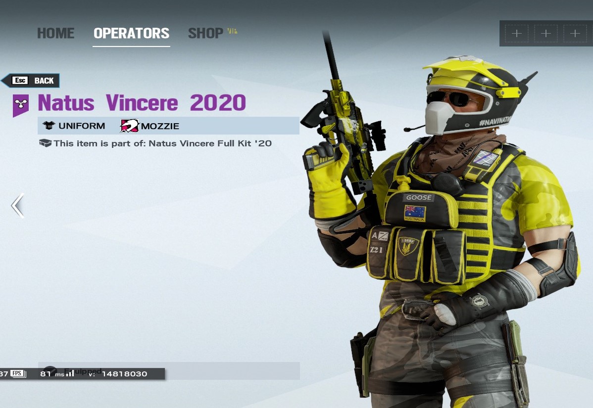 🚨Giving away 3 NaVi R6 Share skin codes🚨

TO ENTER
✅RT
✅Follow me 
✅Follow <a href="/natusvincere/">NAVI</a> 

Giveaway will end Wednesday 7th of October after our EUL game🤝