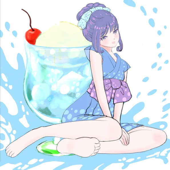 ≪ソーダさん達≫
過去絵です。 