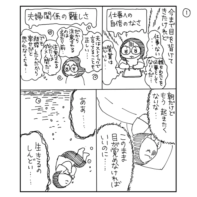 切羽詰まってるので自己肯定感をあげようと色々する話その1 1/2
#漫画が読めるハッシュタグ
#コミックエッセイ 