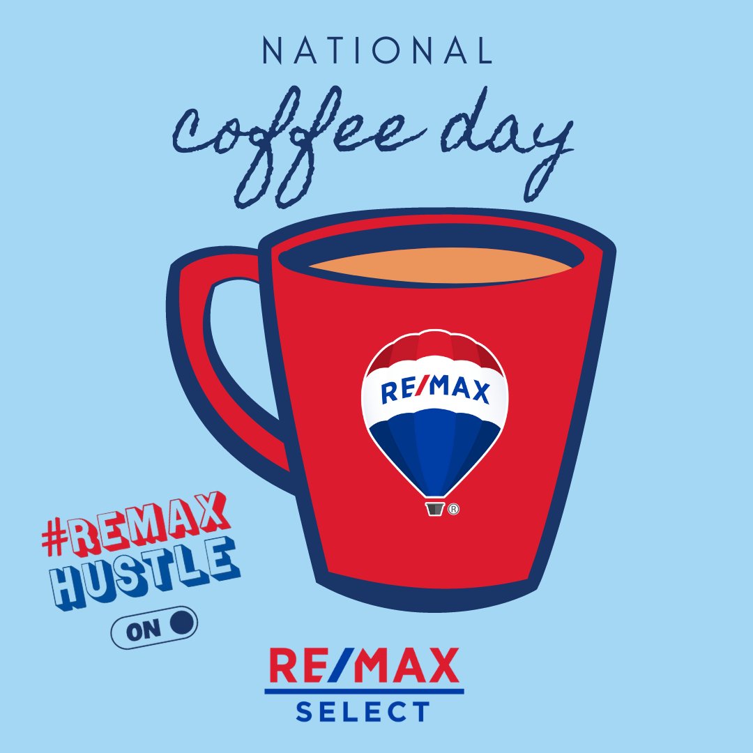 myremaxselect's tweet photo. Today is the day to turn your RE/MAX Hustle ON! ☕💼🎈 https://t.co/EUcsuH2V6k