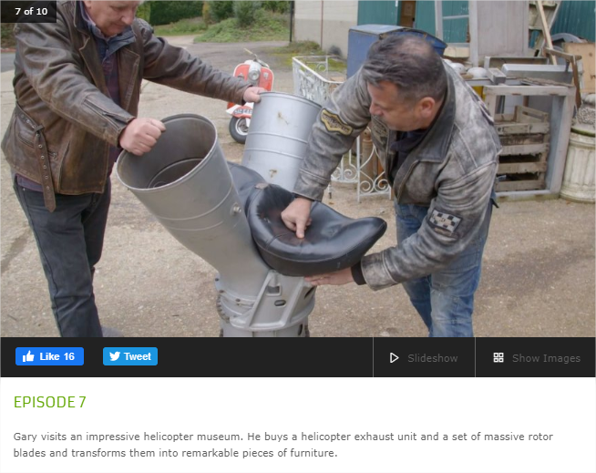AndyTrewin's tweet photo. Just a reminder that at 8pm tonight on the Yesterday channel, the Restoration Workshop is showing the episode that was filmed at The Helicopter Museum - by all accounts I might be in it. https://t.co/LwMrtDSSvv
