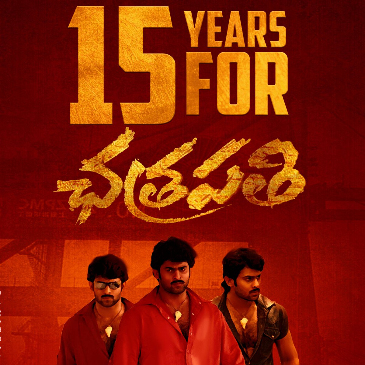 Hemanth05864471's tweet photo. One of the blockbuster movie😎💥💥💥#15YearsForBBChatrapathi #Prabhas https://t.co/uZpI0uVwV2