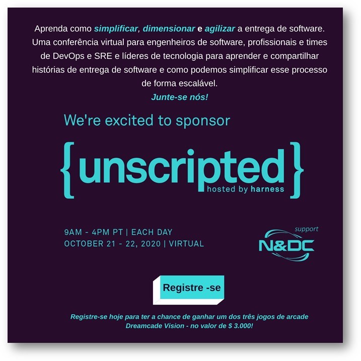 NDCSI's tweet photo. Comunidade Devops, um convite especial para vocês!
Um evento com profissionais apresentando a inovação e conhecimento no desenvolvimento de software.
Você não pode ficar de fora.
Link: https://t.co/PPk0ulF0kQ
#ndcsi #devops #continuousdelivery #cloud #sre @harnessio https://t.co/gwDBKs7fj0
