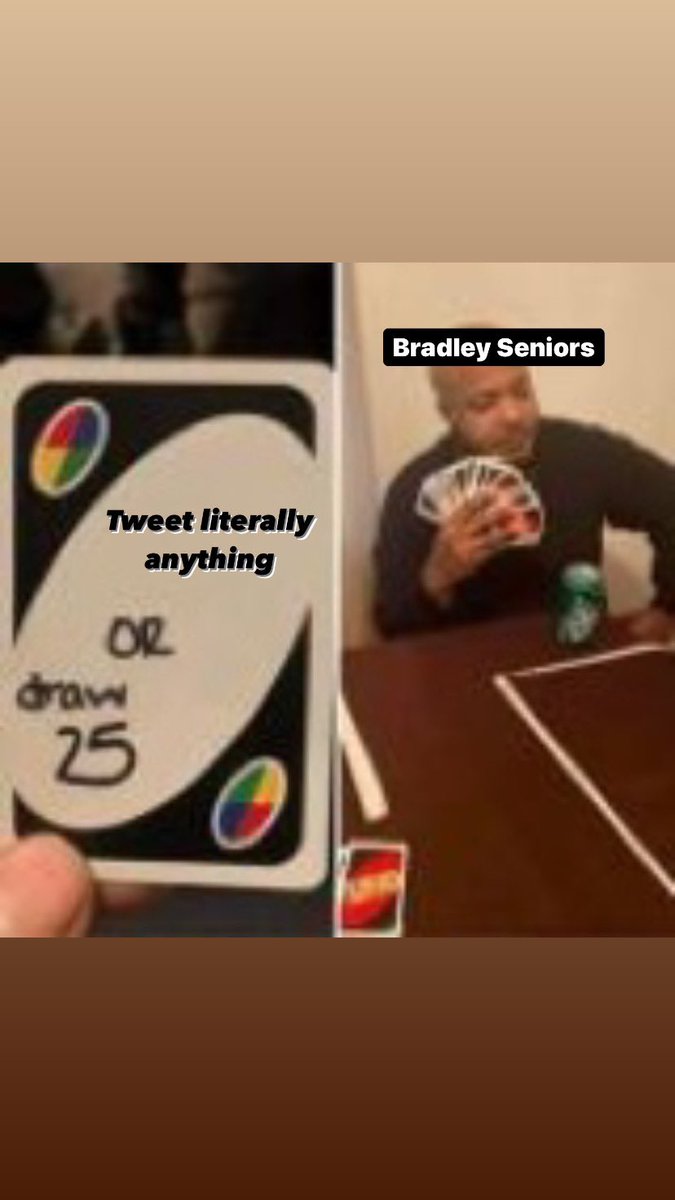 y’all already folding? smh 😪