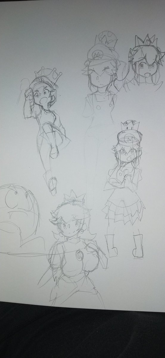 ピーチ姫落書き集気分転換用 