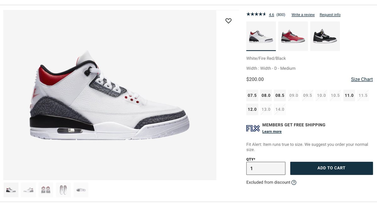 SOLELINKS's tweet photo. Ad: Couple of sizes
Air Jordan 3 Retro 'Denim/Fire Red'
=> https://t.co/U5WjFdRRQZ https://t.co/WbsaXNbSFa