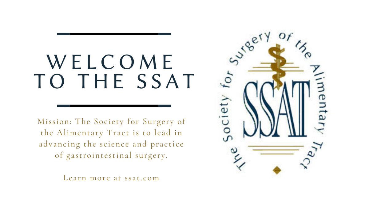 SSATNews's tweet photo. Congratulations @IvyNHaskinsMD for joining the SSAT global community of GI surgeons advancing research, innovation, and advocacy to benefit interdisciplinary patient care. @SSATNews followers, please welcome Dr. Haskins! #newmember #SSATmembership #SSAT https://t.co/R53YaMPXw2