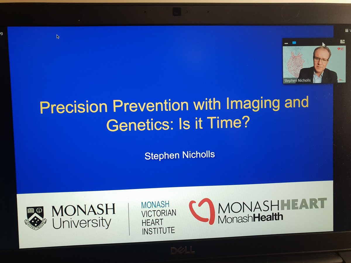 Celebrated #worldheartday2020 by listening to an excellent webinar on the future of CVD risk assessment by <a href="/dmljmd/">Don Lloyd-Jones</a> <a href="/gemtreee/">Prof Gemma Figtree AM</a> and <a href="/ProfSNicholls/">Steve Nicholls</a> from <a href="/MonashHeart/">MonashHeart</a>. Precision prevention and treatment is the future.