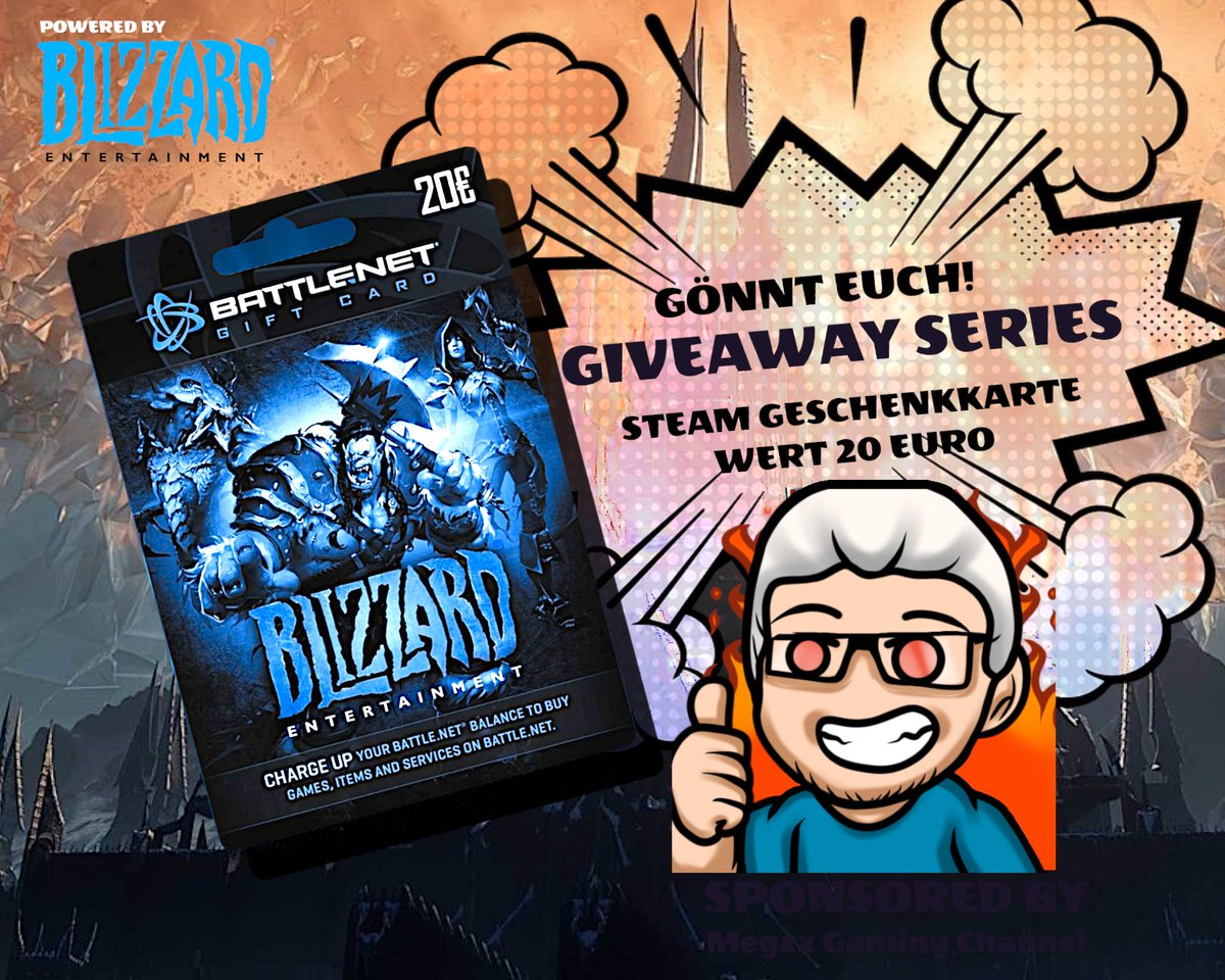 Mad_Megxx's tweet image. Giveaway Series "Pre Shadowlands!" 
20 Euro Blizzard Gift Card

gheed.com/giveaways/g-dL…

Täglich mitmachen, vielleicht gewinnst Du! 

#Megxx #Gaming #GIVEAWAY #giveaways #giveawayalert #PrimeNightRT #PrimeNightTV #LionUpNetwork #GermanMediaRT #streamers #YouTuber