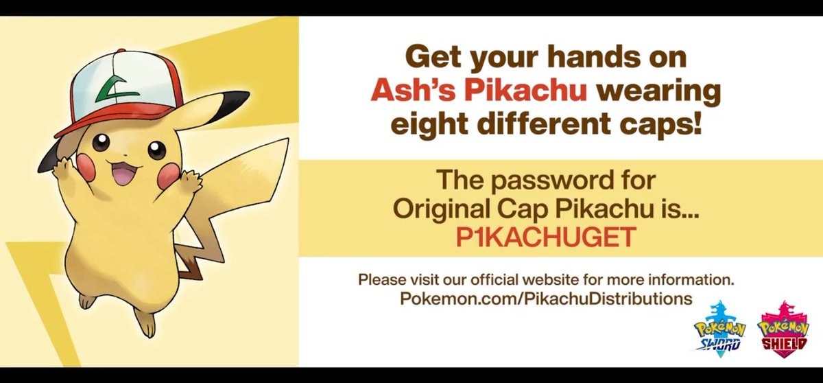 TerribleTavi's tweet photo. For ANYONE that missed out on the Pokemon Direct, don't forget to pick up your Ash Hat Pikachu!! See y'all Oct 22 for Crown Tundra 😁 #PokemonSwordShieldEX https://t.co/kdbhqmZY6A