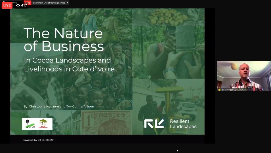 lawinowiecki's tweet photo. @tgvagen @ICRAF presenting now on advanced #data #Analytics to assess #deforestation and where to prioritize #ecosystem #Restoration in #Africa and globally. Bringing science from the ground into investment action.
@GlobalLF @CIFOR #ForestsMatters
https://t.co/lpoQWox1ER https://t.co/MyRhQVRnmD