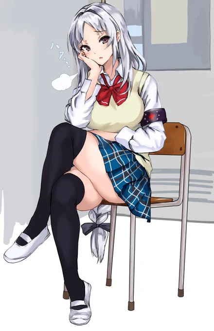 東方学園シリーズ再掲
jk 永琳
jk 輝夜
jk永琳てんてーの呆れ→微笑み+たぶん茶道部 学校では頑張って清楚ぶってるけど 家に帰ると部屋からでないゲーム廃人になる感じのアレ 