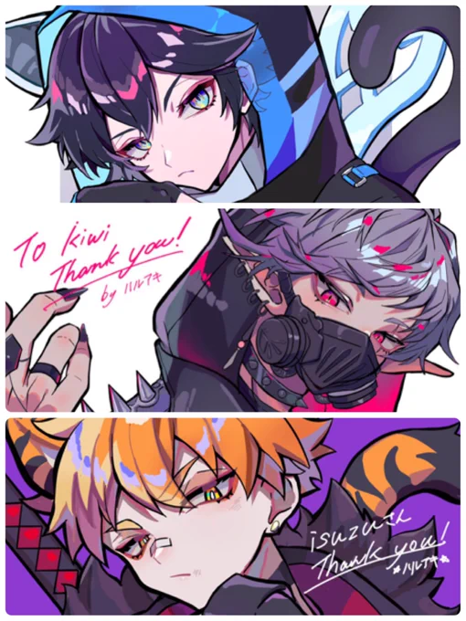 #今月描いた絵を晒そう
たくさん挑戦できて楽しかったです〜! 
