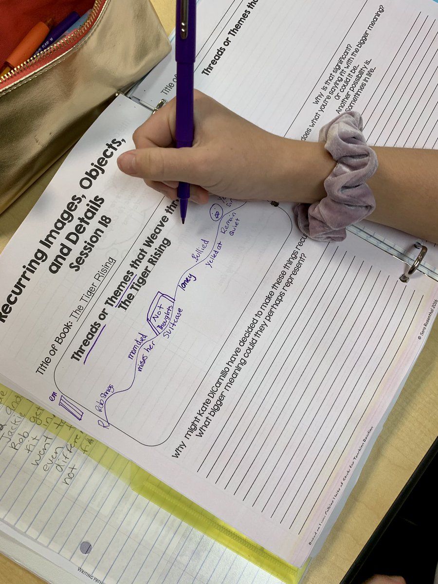 Wrapped up our #realisticfiction unit with #tigerrising . “Her words sounded the way all those things made him feel, as if the world, the real world, had been punched through, so he could see something wonderful and dazzling.....”<a href="/KateDicamillo/">Kate DiCamillo</a> <a href="/Overly4thgrade/">Jen Overly</a> #trinitylearns