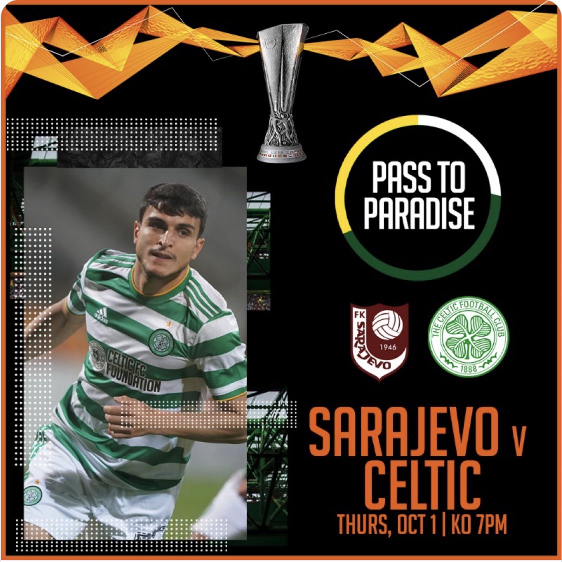 CeltsOnTV's tweet photo. CONFIRMATION:

⚽️ @FK_Sarajevo 🆚 @CelticFC  🍀
🏆 @EuropaLeague Qualifier
🏟  Stadion Bilino Polje
📆2020-10-01
⌚️ 19:00 CPT (GMT)
📺 @CelticFCPass

https://t.co/5zZTofiQYL <—

Broadcast in 🇬🇧 and 🇮🇪 

More Channels will be announced as I get them

#SARCEL https://t.co/0VOqYcCxqS