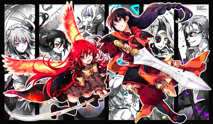 とあるIFとコラボおめでとう✨ということで灼眼のシャナのお気に入りファンアート再掲しときますね…? 