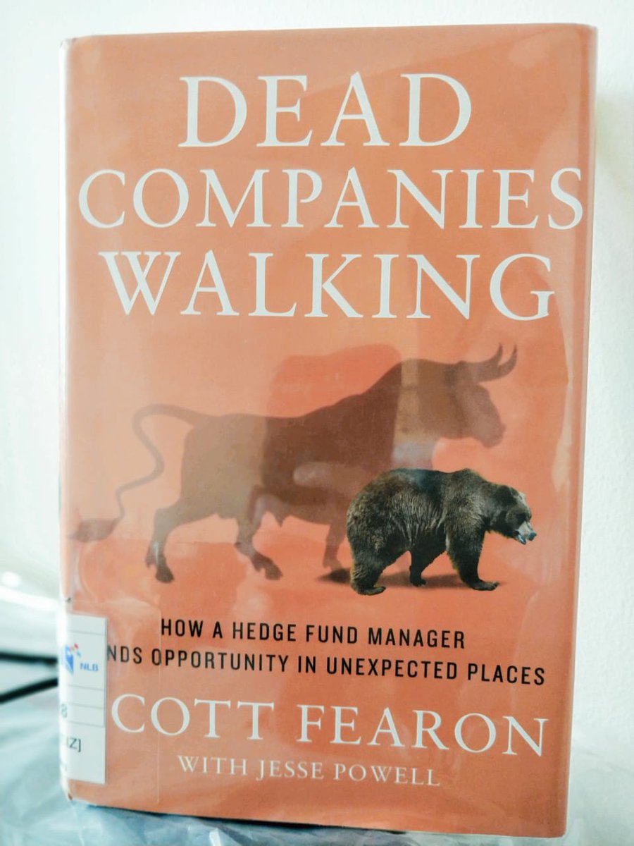 1/n Short notes from the book 'Dead Companies Walking' by Scott Fearon.I think this is a must read book for all investors to understand when to stay away from a company even if you don't want to short it.