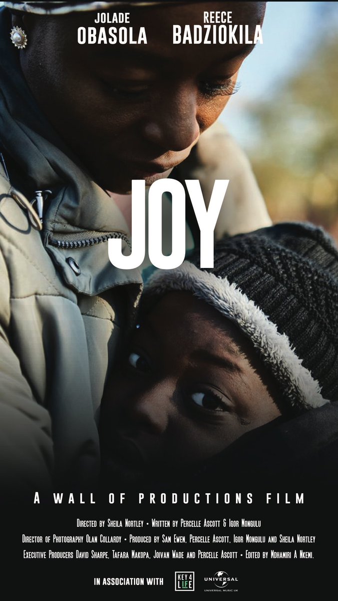UKfullyfocused's tweet photo. Joy π¬ A #WallofProductions film produced by an amazing teamππ₯ PREMIERES THIS THURSDAY AT 7PM ON #MYM!
What do you think #Joy is about?π
#millionyouthmedia #FullyFocused #filmproduction #wallofcomedy #joyshortfilm #drama #premiere #poster #actor #acting #british #uk https://t.co/nk0ebS7F0S