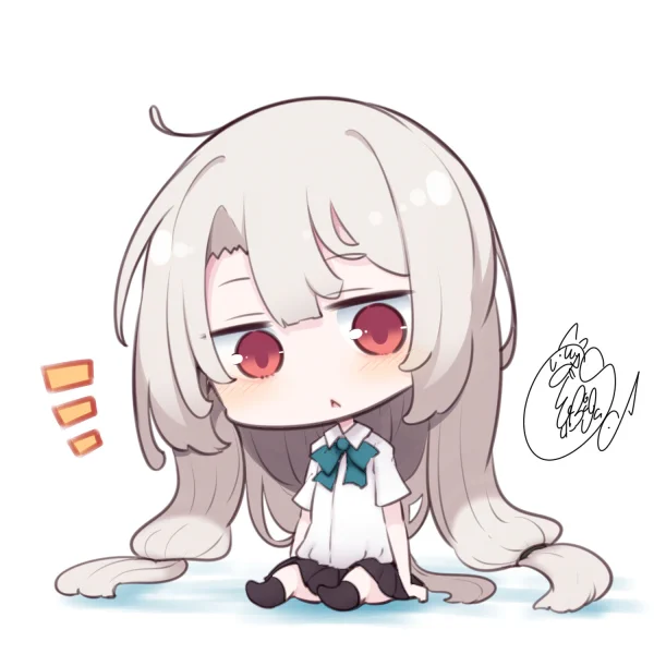 きょとんとお座りちゃん
次の子のデザイン考えつつかきかき 