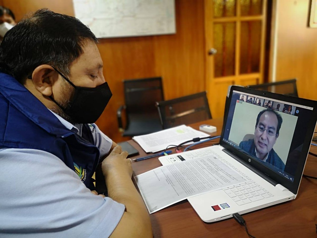 En reunión virtual "Trata de Personas en el Contexto #COVID19 ” con representantes de regiones Ica, Junín, San Martín, Piura, Tumbes, Cajamarca, La Libertad y Ayacucho. Concretizar alianzas regionales con entidades públicas y privadas hace parte de la Lucha.
