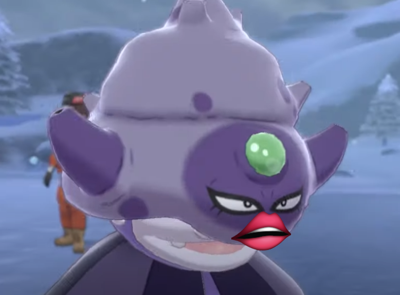 Bulbalight's tweet photo. Pokรฉmon Crown Tundra got me like #Pokemon #PokemonSwordShield #GalarianSlowking #Slowking #SlowQueen https://t.co/0PEUMVYGPU