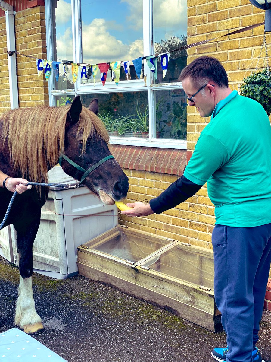 Missy came to Cafe Alfresco this afternoon and managed to have a cheeky snack! @norwooduk