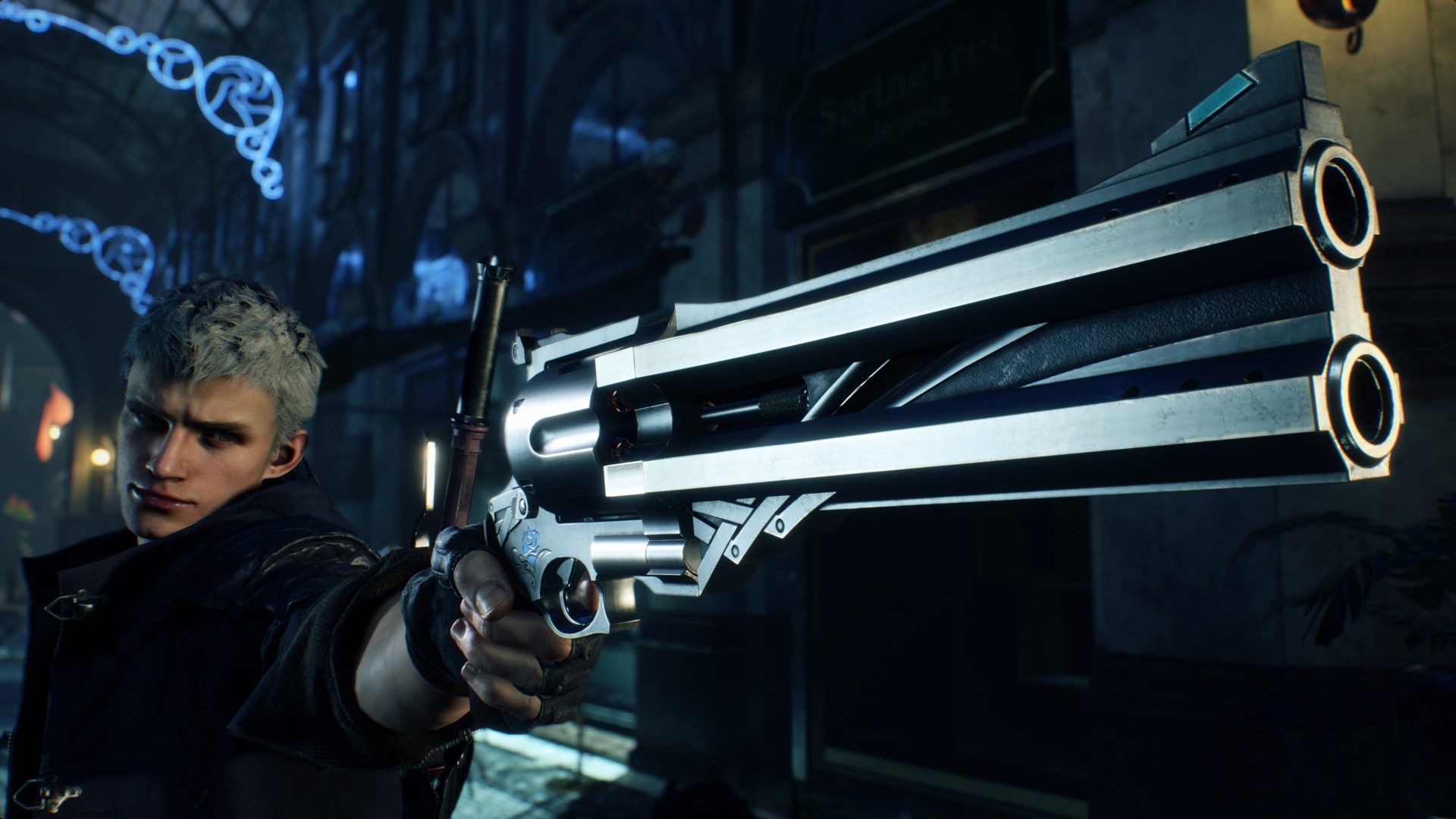 Devil May Cry ネロ リボルバー ブルーローズ風カスタム