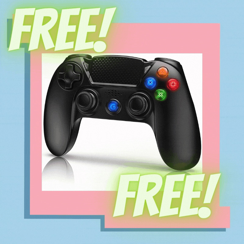 FreeItemsDaily_'s tweet image. Wireless controller for PS4, PS3, and PS4 Slim/Pro.
Touch Panel Controller.
With six-axis dual vibration shock and audio.

Free Free Free.

DM if you are interested.