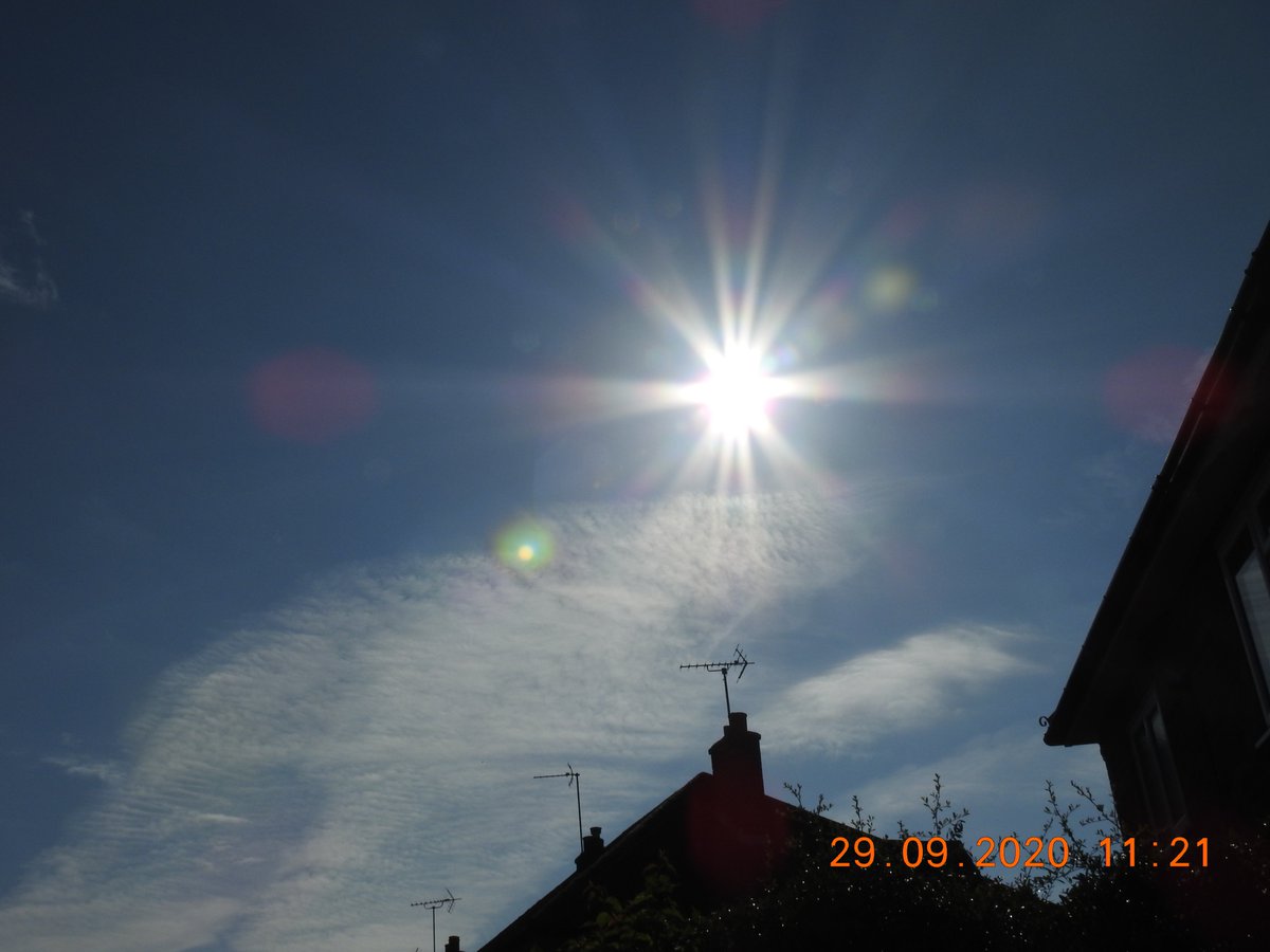 jconnor19662's tweet photo. Today's weather, synny with chem showers https://t.co/m2hz7fbAxn