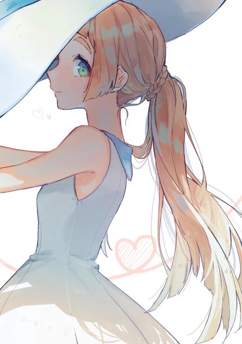 描いた時期ばらばらの昔の絵だけど、よかったらうちのリーリエ、見てって 