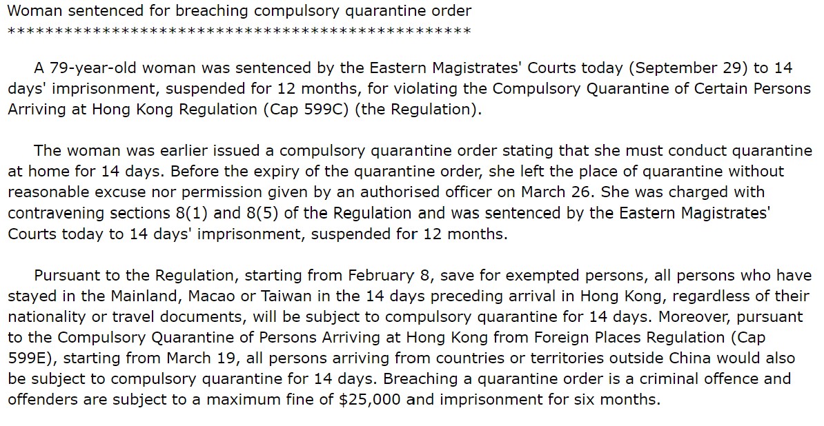 79 year old woman gets 14 days jail, suspended for 12 months.(I'm ok with this)