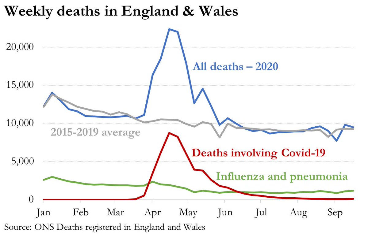 BREAKING NEWS - we are in the middle of a global pandemic. It's called seasonal flu. It's 10x more deadly than Covid19.