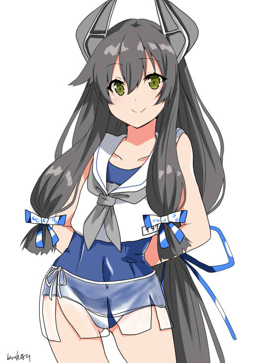 「ヨナって呼んでくださいな。 ヨナですよ?
#艦これ版深夜の真剣お絵描き60分一本」|ひなせ・Oのイラスト