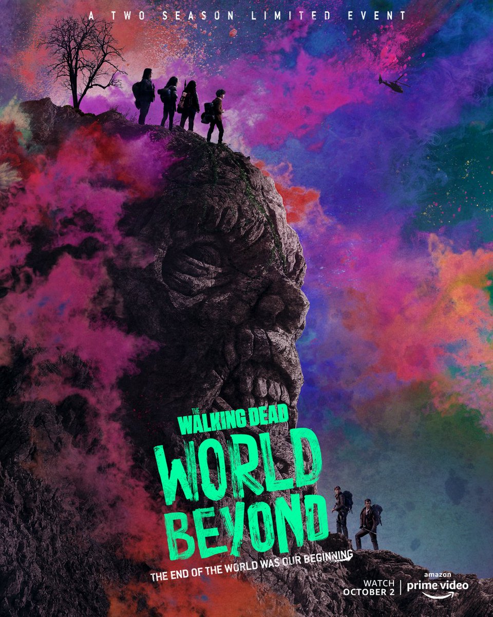 Amazon Prime Video In The Adventure Will Know No Boundary Catch The Walking Dead World Beyond This October 2