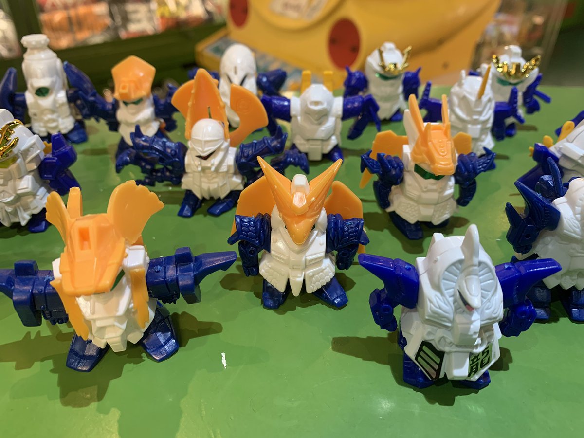 SDガンダム マトリックス対戦ゲーム 組済み軍団登場や☆食玩さながらの