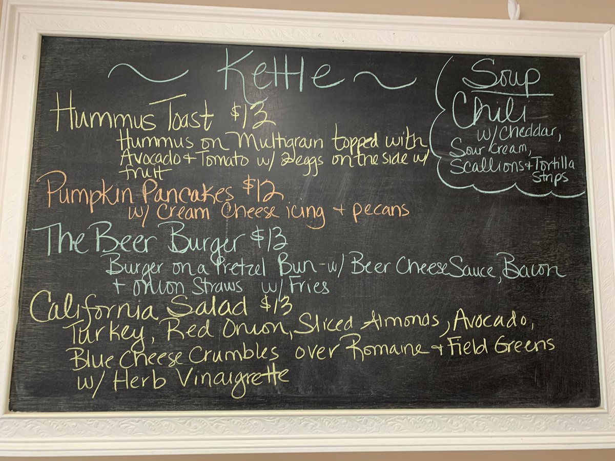 KettleHavertown's tweet photo. Specials for the week! https://t.co/ULlS4qwZun
