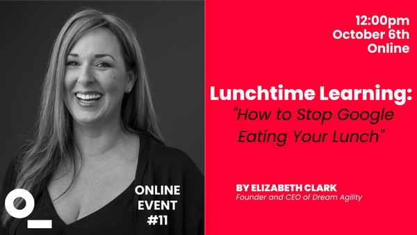 outreachdigit's tweet photo. Join us on Tuesday 6th October, as we welcome CEO and Founder of @DreamAgility, Elizabeth Clark, where she'll go through her award-winning paid search campaign case study ๐ #PPC #outreachdigital
https://t.co/AlUcIIse2N https://t.co/ZjdAl2775I
