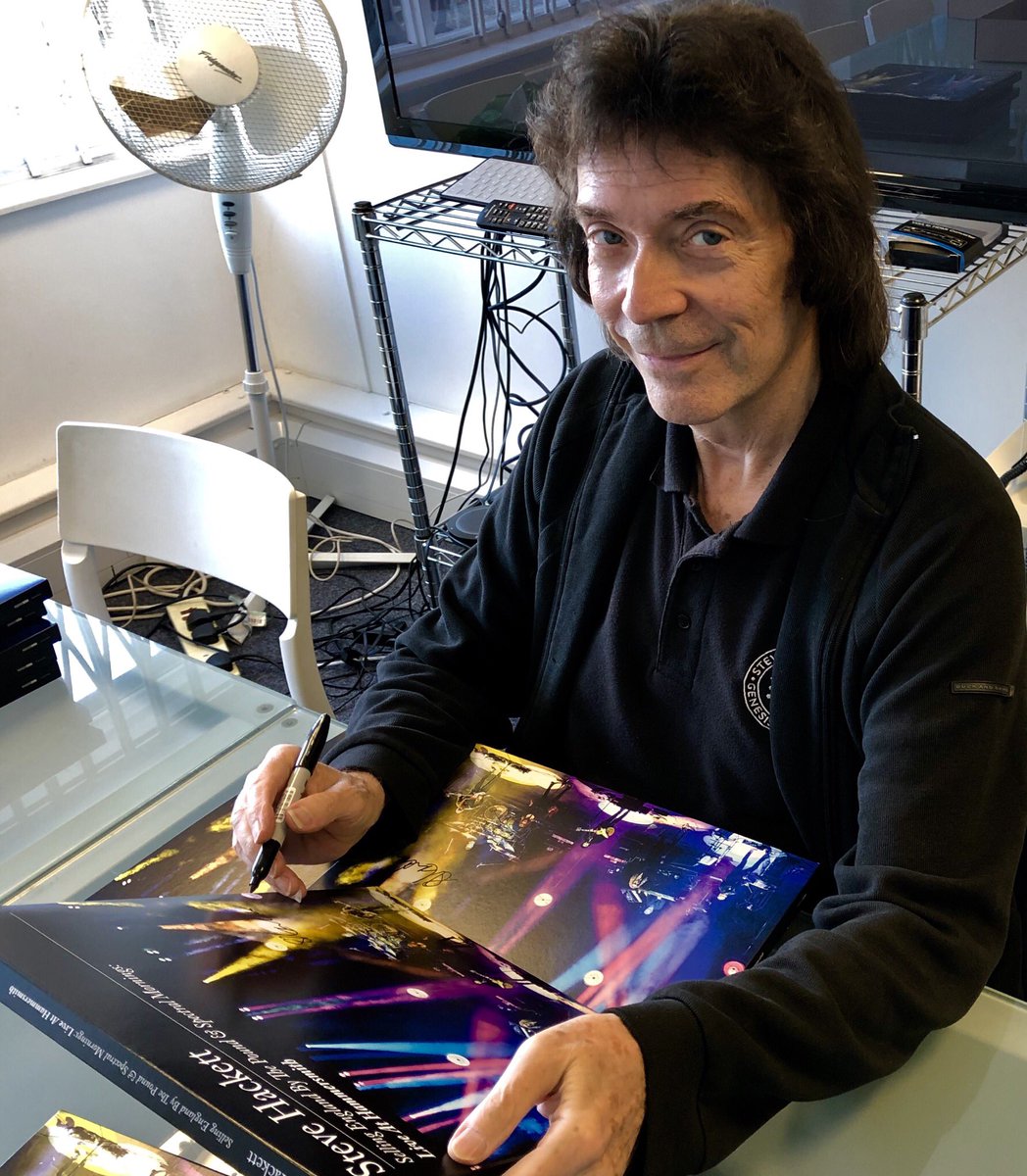 HackettOfficial's tweet photo. Due to popular demand, I’ve signed more copies of my new release Selling England By The Pound & Spectral Mornings: Live At Hammersmith! These last signed copies are from: https://t.co/QnUz9ub9Ua https://t.co/hTrZpZyyrL