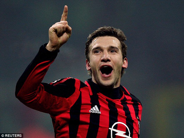 Happy birthday Andriy Shevchenko. The name on our lips back then.  