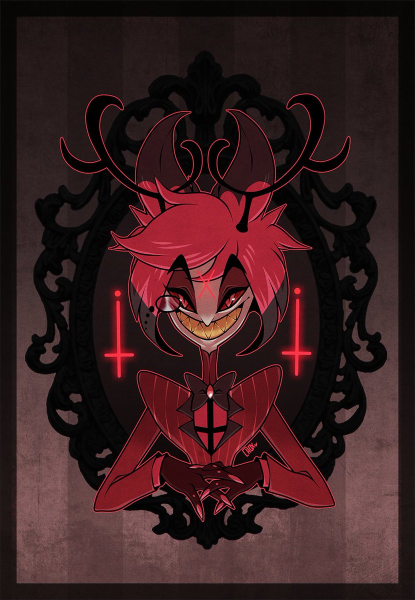 Choxlyn's tweet photo. 🖼️😈Insidious😈🖼️
#HazbinHotel #HazbinHotelAlastor #RadioDemon #HHAlastor https://t.co/jIFmtjGG4l