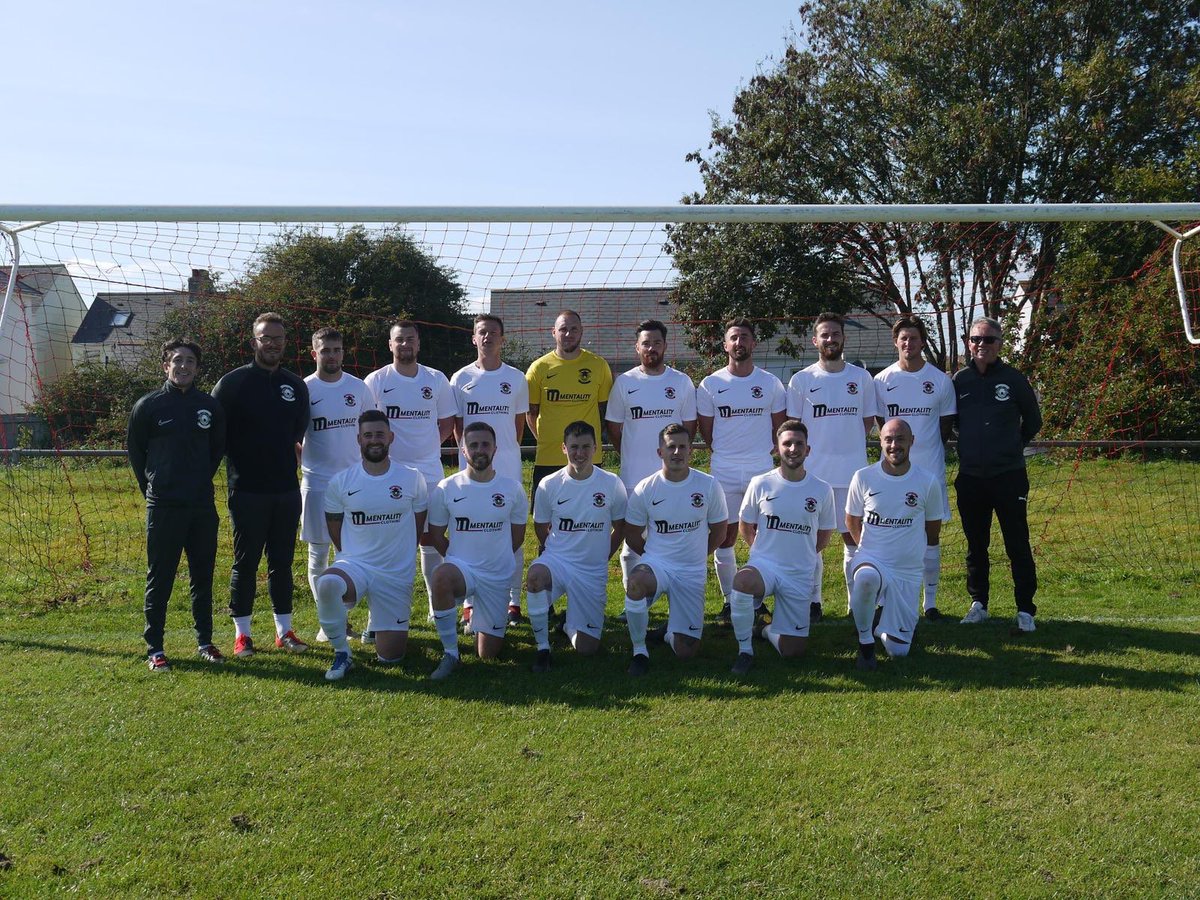 Here’s the First Team looking 🔥 in their new away kit, sponsored by Mentality Clothing 🤝 The First Team are back in action tomorrow evening, as they face high-flying Ottery St Mary (away), kicking off at 7:30pm ⚽️ @OtterystmaryAFC @DFLeague2019 #KAFC #COYR 🔴🐏