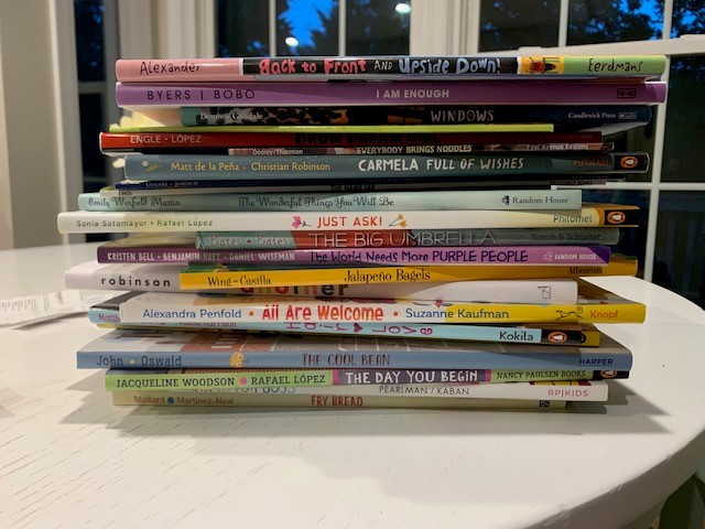EsolGbe's tweet photo. Who doesn't LOVE new books??? Thank you to everyone who helped fund my FIRST Donor's Choose project!  Have you read any of these books? https://t.co/Y3rbR7wG6g