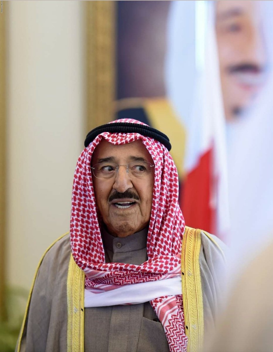 #امير_الانسانية  حكيم الخليج وحبيب الملايين في ذمة لله .
خالص العزاء للشعب #الكويتي العزيز والامة العربية والاسلامية ولنا جميعا بهذا المصاب الجلل ولاحول ولاقوة إلا بالله .
#الشيخ_صباح_الأحمد_الصباح
#حداد
#الكويت