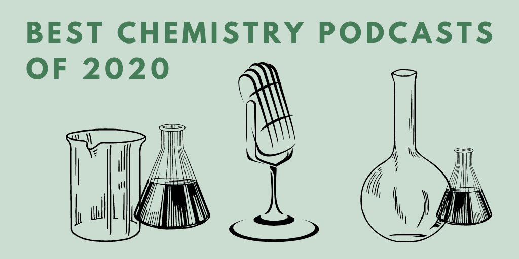 geniuslabgear's tweet photo. Chemistry goodness beamed straight to your brain while you're titrating, running NMR or walking to lab! These are our 11 favorite chemistry podcasts of 2020. Is your fave on the list?
👉 https://t.co/QCOd5HxkKh

#chemtwitter #chemistry @ChemForYourLife @ChemistryCayk @MFQCPod https://t.co/pa6jdegYew