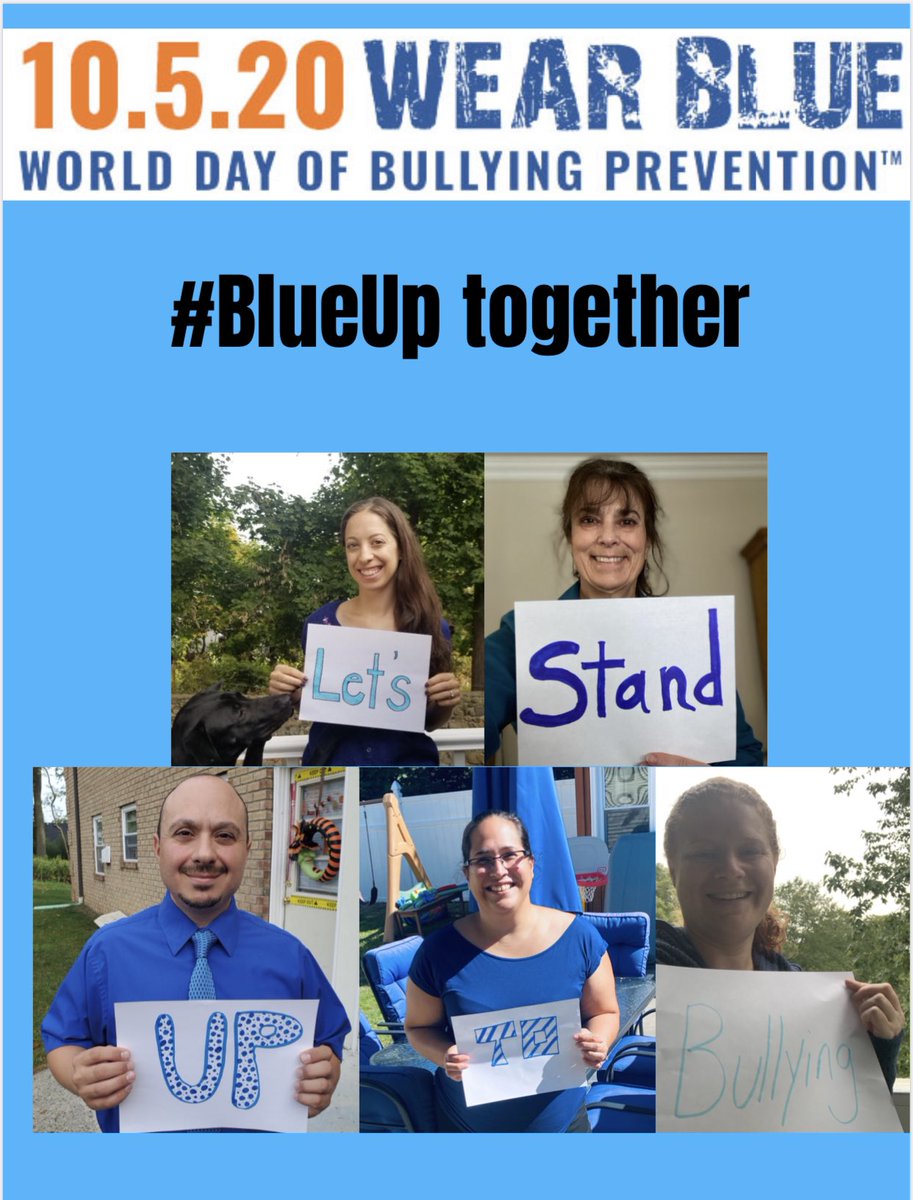 DoverGuidance's tweet photo. Wear blue on Monday the 5th. Let’s stand up to bullying! #blueuptogether #onedover #doverguidance @PublicDover https://t.co/IeM5rb5YeJ