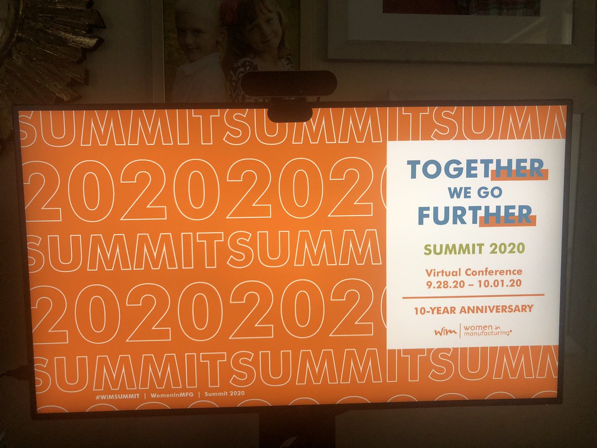 So excited to be able to virtually deliver this year’s <a href="/WomeninMFG/">Women in Manufacturing (WiM)</a> #WIMSummit! Miss being surrounded by our members and supporters, but glad we can still deliver our conference while keeping members safe! #mfg #womeninleadership #womeninmfg