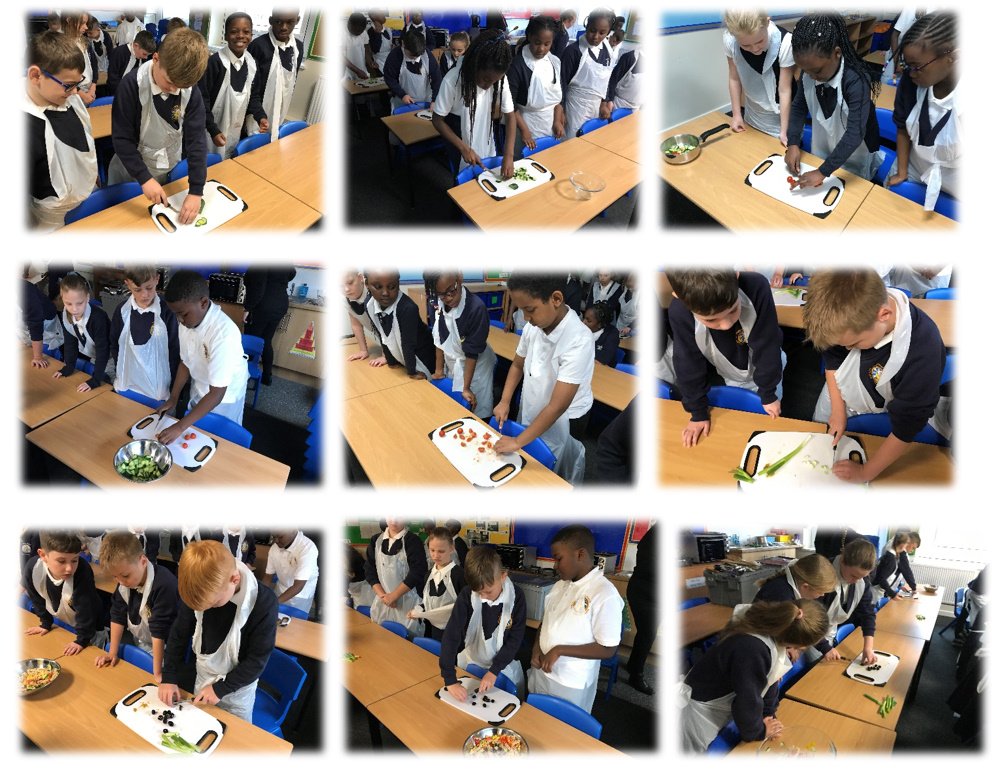 ClassroomK's tweet photo. One of our #schools enjoying their first session of cooking with our new #CKOnline Service!
All the ingredients delivered to the door with the lesson ready to play from our website! We can even provide the equipment!
Get in touch if you're ready to get your school #cooking! https://t.co/ALoVpAcJ2T