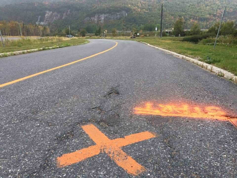 cornerbrookrun's tweet photo. X marks the START! Will we see ypu on the course this Sunday for the Brithers and Associates Fall Classic 5km/10km/21.2km event? 

Don't forget that we are collecting gently used running shoes for those in our community! #nlrunning #supportlocal @CornerBrook https://t.co/tgpj3C3gDi