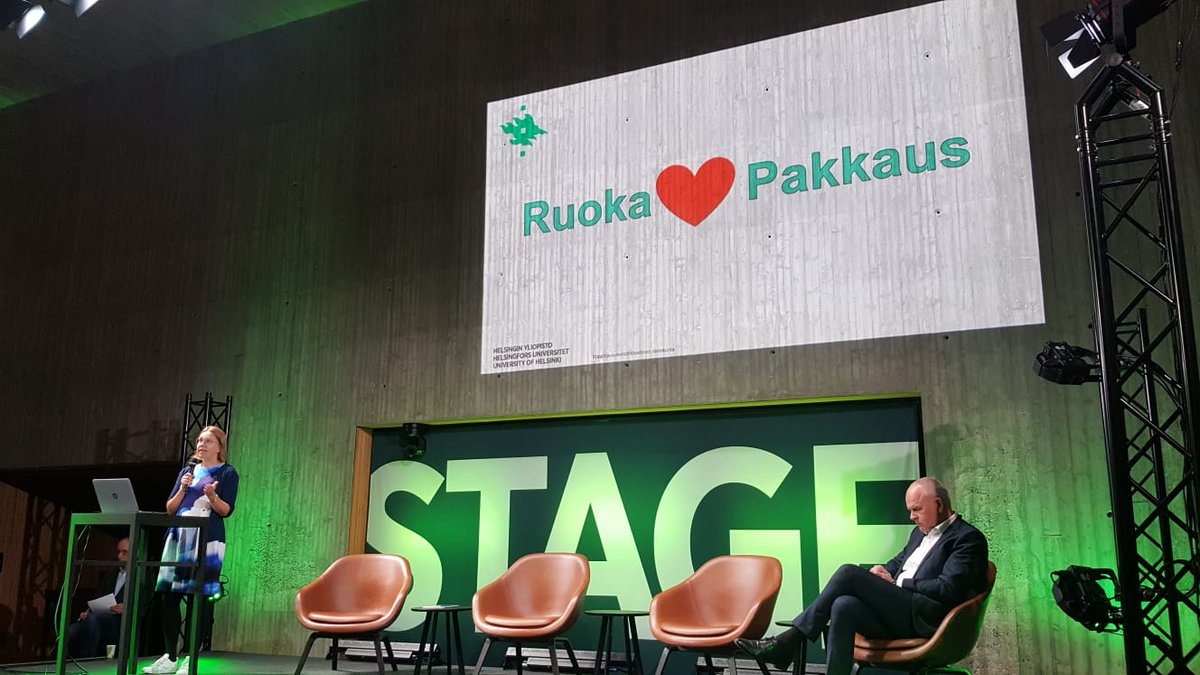 Ruoka❤️Pakkaus. Jokainen ruoka tarvitsee suojaa omien ominaisuuksiensa säilyttämiseksi ja pakkausrakenteen, joka palvelee juuri tiettyä käyttäjää ja käyttötarkoitusta, kertoo #mmtdk yliopistonlehtori <a href="/hanna_koivula/">Hanna Koivula</a>. Seuraa keskustelua nyt livenä: bit.ly/3hygACM